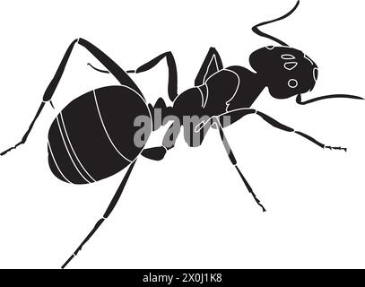 Icona ANT simbolo vettoriale.illustrazione vettoriale Illustrazione Vettoriale