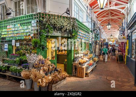 Oxford Covered Market, Oxford, Oxfordshire, Inghilterra, Regno Unito, Europa Foto Stock