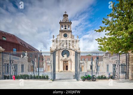 La Cité internationale de la gastronomie et du vin, facciata della casa, architettura, visita della città, Digione, dipartimenti Cote-d'Or, Francia, Europa, Foto Stock