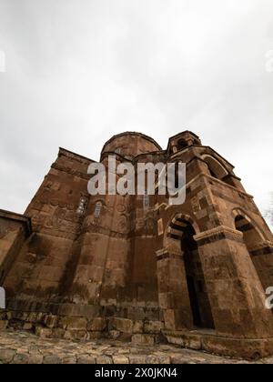 Cattedrale di Santa Croce, chiesa di Aghtamar, isola di Akdamar, Van, Turchia. Foto Stock