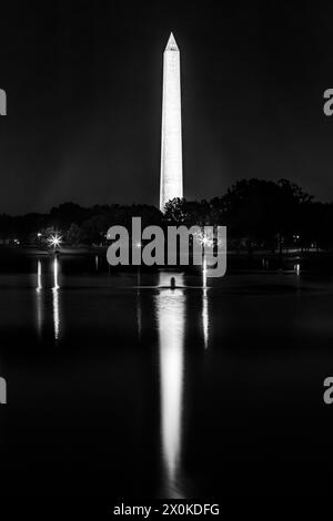 Monumento di Washington DC Foto Stock