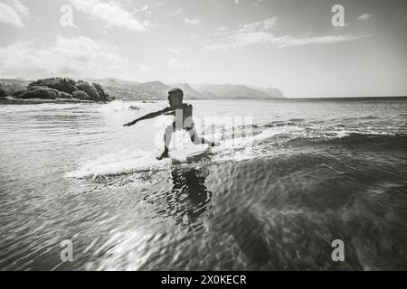 Vacanze in famiglia in Africa occidentale, Santiago, Tarrafal Foto Stock