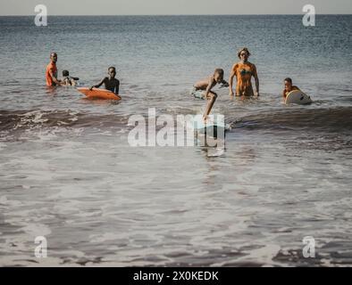 Soggiorno in famiglia di 6 mesi in Africa occidentale, Capo Verde, Isola di Santiago a Tarrafal Foto Stock