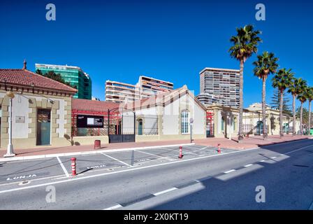 Centro culturale, Lonja del Pescado, vista casa, architettura, visita della città, Alicante, autonomia di Valencia, Spagna, Foto Stock