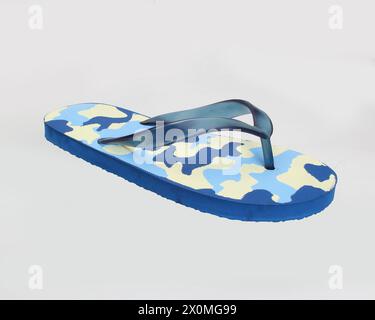 flip flop con design astratto camo isolato Foto Stock