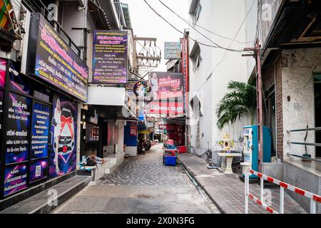 Bar e club a Soi Diamond, a pochi passi da Walking Street, Pattaya, Thailandia. Foto Stock