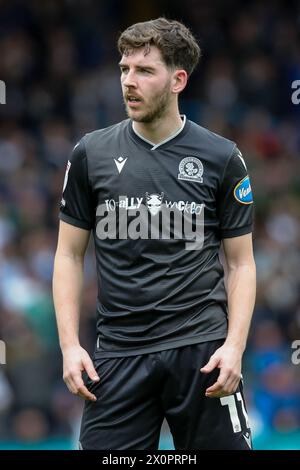 Leeds, Regno Unito. 13 aprile 2024. Joseph Rankin-Costello dei Blackburn Rovers durante il match per il titolo Sky Bet Leeds United vs Blackburn Rovers a Elland Road, Leeds, Regno Unito, 13 aprile 2024 (foto di James Heaton/News Images) a Leeds, Regno Unito il 4/13/2024. (Foto di James Heaton/News Images/Sipa USA) credito: SIPA USA/Alamy Live News Foto Stock