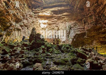 Grotte Di Castellana, Puglia, Italia. Sorgono a meno di due chilometri dalla città nel sud-est di Murge a 330 m.s.l.m. forma di altopiano calcareo Foto Stock