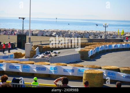 Gran Premio di Napoli, Italia - Racing show, 14 aprile 2024 - circuito Foto Stock