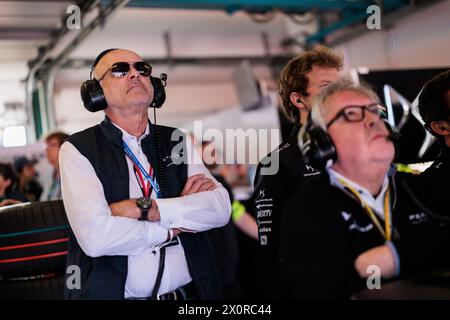 FINOT Jean Marc, Senio VP Stellantis Motorsport, ritratto durante l'ePrix di Misano 2024, 5° incontro del Campionato Mondiale ABB FIA Formula e 2023-24, sul circuito del mondo di Misano Marco Simoncelli dall'11 al 14 aprile 2024 a Misano Adriatico, Italia - Photo Germain Hazard/DPPI Credit: DPPI Media/Alamy Live News Foto Stock