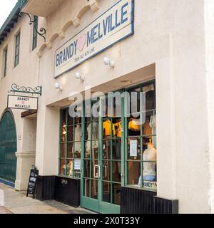 Il negozio Brandy Melville a Westwood, Los Angeles, California. Il negozio Westwood è stato il primo negozio Brandy Melville negli Stati Uniti. Foto Stock