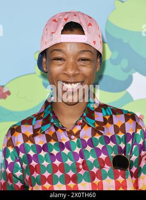 Burbank, Stati Uniti. 13 aprile 2024. Samira Wiley arriva al Bluey The Sign Premiere Party, che si tiene ai Walt Disney Studios di Burbank, CALIFORNIA, sabato 12 aprile 2024. (Foto di Juan Pablo Rico/Sipa USA) credito: SIPA USA/Alamy Live News Foto Stock