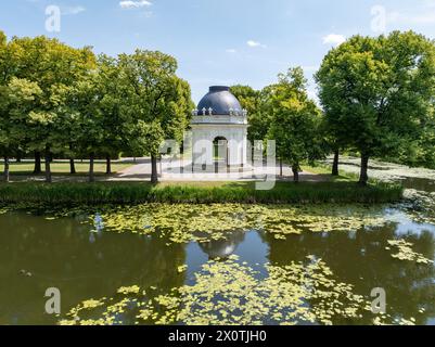 Grande giardino Herrenhausen, Tempio Remy de La Fosse, Hannover, Bassa Sassonia, Germania Foto Stock