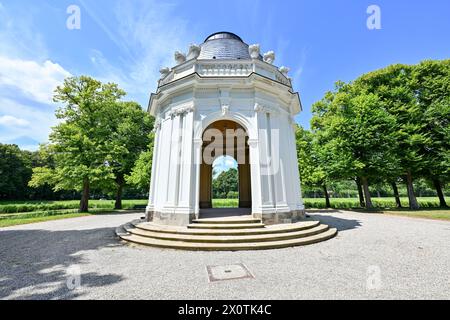 Grande giardino Herrenhausen, Tempio Remy de La Fosse, Hannover, Bassa Sassonia, Germania Foto Stock