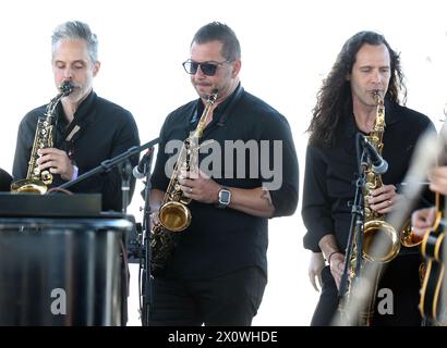 New Orleans, Stati Uniti. 13 aprile 2024. Durante il French Quarter Festival al **** Stage a New Orleans, Louisiana, sabato 13 aprile 2024. (Foto di Peter G. Forest/SipaUSA) credito: SIPA USA/Alamy Live News Foto Stock