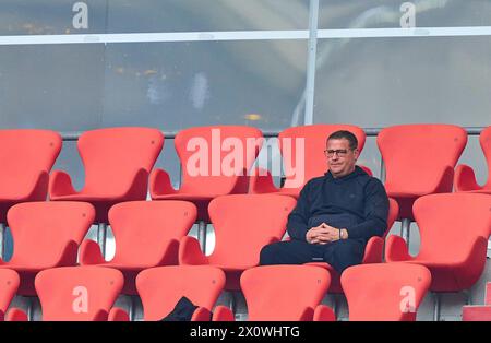 Max Eberl , Sportvorstand und Manager FC Bayern, nella partita FC BAYERN MUENCHEN - 1.FC Koeln 2-0 il 13 aprile 2024 a Monaco, Germania. Stagione 2023/2024, 1.Bundesliga, FCB, Monaco, giorno 29, 29.Spieltag Photographer: immagini ddp/STAR-images - LE NORMATIVE DFL VIETANO QUALSIASI USO DI FOTOGRAFIE come SEQUENZE DI IMMAGINI e/o QUASI-VIDEO - Foto Stock