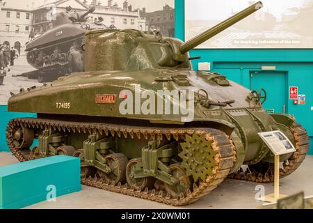 Museo Bovington Tank Foto Stock