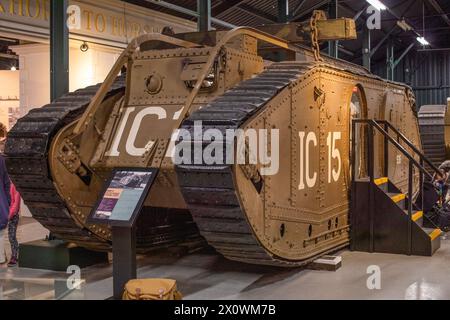 Museo Bovington Tank Foto Stock