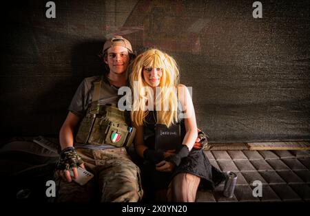 Italia Piemonte Torino Fiera Ligotto XXVIII edizione di Torino Comics - Cosplayers Credit: Reality Easy Star/Alamy Live News Foto Stock