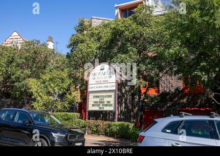 Australian High School, Mosman High School a North Sydney, New South Wales, Australia Foto Stock