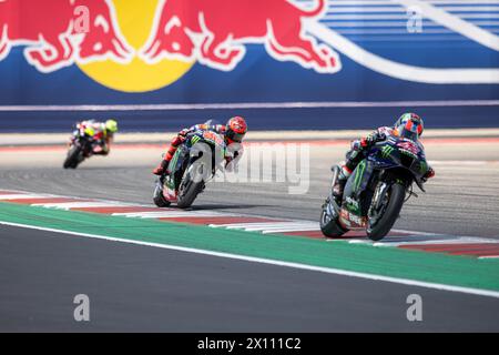 Austin, Stati Uniti. 14 aprile 2024. Il Red Bull Grand Prix of the Americas al Circuit of the Americas di Austin, Texas, il 14 aprile 2024. (Foto di Stephanie Tacy/SIPA USA) credito: SIPA USA/Alamy Live News Foto Stock