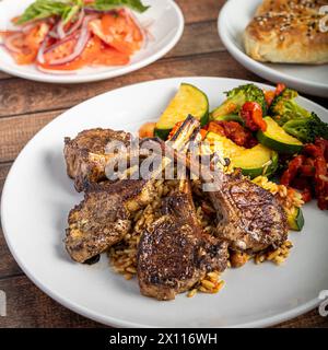 cibo uzbeko Foto Stock