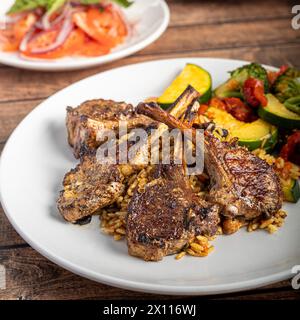 cibo uzbeko Foto Stock