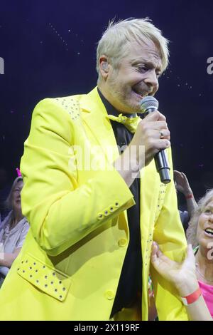 Schlagernacht des Jahres 2024 Ross Antony, Schlagernacht des Jahres 2024, Barclay Cards Arena Hamburg 13.04.2024 *** Schlager notte dell'anno 2024 Ross Antony, Schlager notte dell'anno 2024, Barclay Cards Arena Hamburg 13 04 2024 Copyright: XEventpressxBecherx Foto Stock