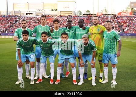 Frisco, Stati Uniti. 13 aprile 2024. Frisco, Texas, Stati Uniti: La squadra dei Seattle Sounders posa poco prima dell'inizio della partita di Major League Soccer tra FC Dallas e Seattle Sounders giocata al Toyota Stadium. Risultato finale 0-0 credito: SIPA USA/Alamy Live News Foto Stock