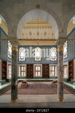 Istanbul, Topkapı Palast (Topkapı Sarayı), Bibliothek Foto Stock