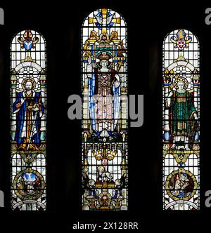 La finestra est, St. Paul's Church, Foleshill Road, Coventry, West Midlands, Inghilterra, REGNO UNITO Foto Stock