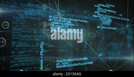 Questa immagine è un'immagine concettuale di come i social media e l'interfaccia di comunicazione possono essere utilizzati per il proc Foto Stock