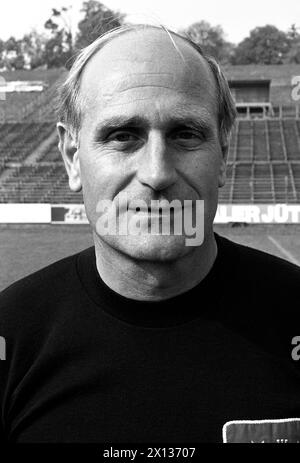 Vienna il 10 ottobre 1990: 25 anni dopo che la squadra di calcio austriaca colpì Londra con 3:2, gli "Eroi di Wembley" si incontrarono in occasione di un invito di Toni Fritsch. Nella foto: Gernot Fraydl. - 19901010 PD0021 - Rechteinfo: Diritti gestiti (RM) Foto Stock