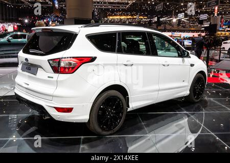 Ford Kuga al 88° Salone Internazionale dell'automobile di Ginevra. Svizzera - 6 marzo 2018 Foto Stock