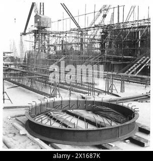 Un bitt di traino prefabbricato è preparato per un incarico speciale nell'esercito britannico, utilizzato per assistere nelle operazioni di traino. Foto Stock