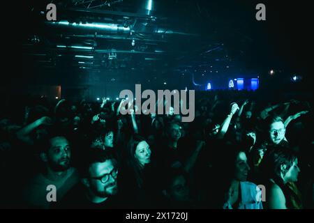 Milano, Italia. 11 aprile 2024. Cosmo si esibisce dal vivo all'Alcatraz di Milano, l'11 aprile 2024. (Foto di Alessandro Bremec/NurPhoto) credito: NurPhoto SRL/Alamy Live News Foto Stock