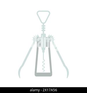 Cavatappi piatti Illustrazione Vettoriale