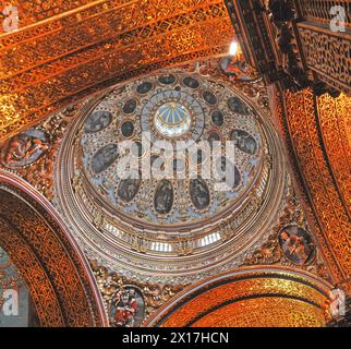 Chiesa di Compania de Jesus, Quito, Ecuador Foto Stock