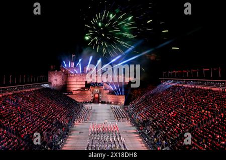 Il Royal Edinburgh Tattoo militare Foto Stock