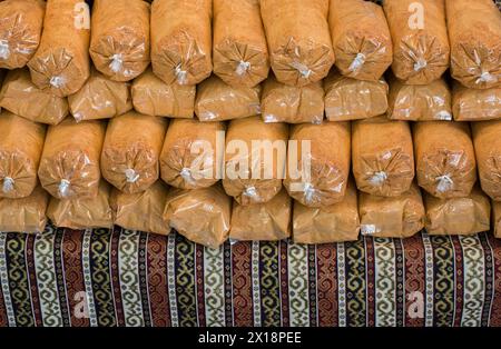 Tarhana, cibo turco a base di cagliata, pomodoro e farina Foto Stock