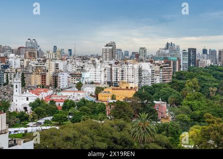 Buenos Aires, quartiere di Recoleta, Argentina. Foto Stock