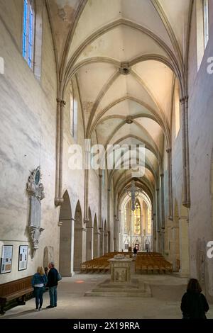 Kloster Schulpforta erhält Europäisches Kulturerbesiegel 16.04.2024 die Europäische Union zeichnet das transnationale Projekt Cisterscapes Connecting Europe mit dem Europäischen Kulturerbe-Siegel aus. DAS Projekt vereint insgesamt 17 zisterziensischen Klosterlandschaften aus sechs europäischen Ländern, darunter das Kloster Schulpforta foto bei Naumburg a Sachsen-Anhalt. Schulpforta ist damit die erste Stätte in diedem Bundesland, an die das Europäische Kulturerbesiegel verliehen wird. Die offizielle Verleihung des Europäischen Kulturerbe-Siegels findet AM 17. Aprile ad Anversa statt. Naumbur Foto Stock