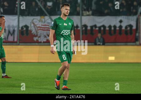 03.01.2024 Cracovia Polonia, calcio, PKO BP Ekstraklasa stagione 23/24, Cracovia - Warta Poznan op: Maciej Zurawski Foto Stock