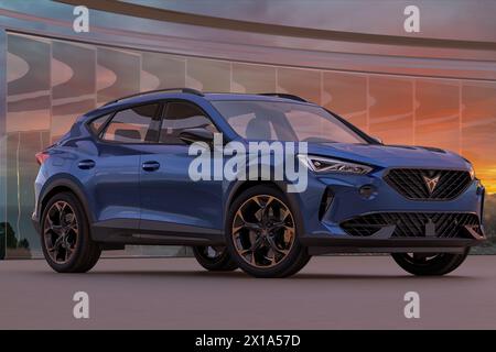 CUPRA Formentor - coupé crossover sportowy Foto Stock