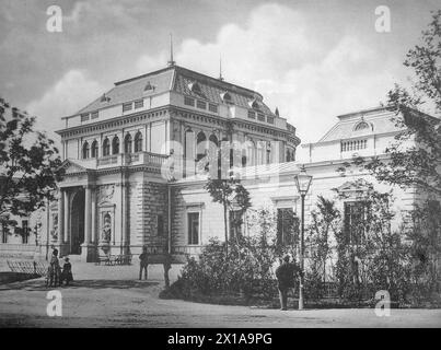 Vienna, esposizione mondiale 1873, padiglione della giuria. Vista generale da destra, 1873 - 18730101 PD0118 - Rechteinfo: Rights Managed (RM) Foto Stock