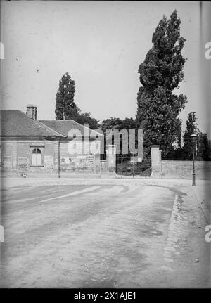 Vienna 15, cimitero delle fonderie, cancello, 1912 - 19120101 PD4103 - Rechteinfo: Rights Managed (RM) Foto Stock