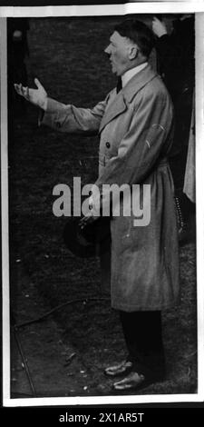 Adolf Hitler, 1930 - 19300101 PD9867 - Rechteinfo: Diritti gestiti (RM) Foto Stock