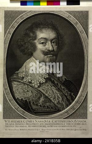 Guglielmo, Conte di Nassau-Siegen, - 19300101 PD19282 - Rechteinfo: Diritti gestiti (RM) Foto Stock