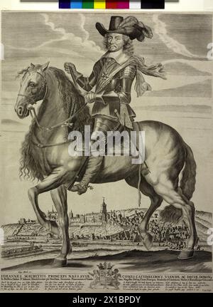 Johann Moritz, Principe di Nassau-Siegen, - 19300101 PD19234 - Rechteinfo: Rights Managed (RM) Foto Stock