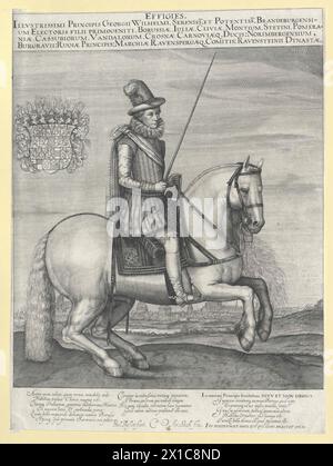 Georg Wilhelm, Elettore di Brandeburgo, - 19830422 PD61927 - Rechteinfo: Diritti gestiti (RM) Foto Stock